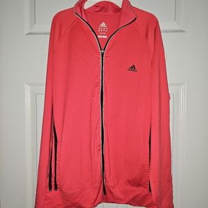 ADIDAS PINK JACKET SIZE 10=11